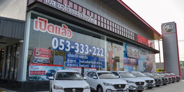 เอ็มจี ตั้งเป้ามีโชว์รูมครบ 150 แห่งครอบคลุมทั่วประเทศ ภายในปีนี้!!