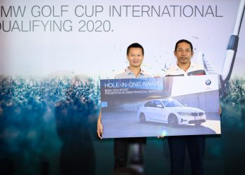 ลูกค้า มิลเลนเนียม ออโต้ หวด Hole-in-One คว้า BMW  ไปครอง