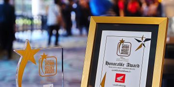 ฮอนด้าคว้ารางวัล Thailand’s Most Admired Brand 2020