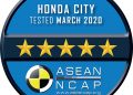 ฮอนด้า ซิตี้ เทอร์โบ ใหม่ คว้ามาตรฐานความปลอดภัย ASEAN NCAP ระดับ 5 ดาว
