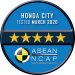 ฮอนด้า ซิตี้ เทอร์โบ ใหม่ คว้ามาตรฐานความปลอดภัย ASEAN NCAP ระดับ 5 ดาว