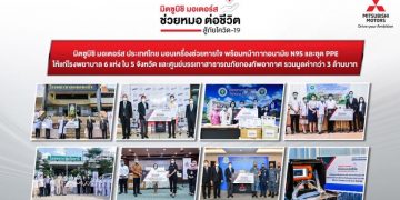 มิตซูบิชิ ให้การสนับสนุนอย่างต่อเนื่องเพื่อสู้กับโควิด-19