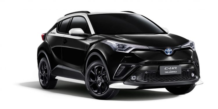 TOYOTA C-HR BY KARL LAGERFELD แม่แบบผู้นำเทรนด์แฟชั่นด้านดีไซน์อันโดดเด่น
