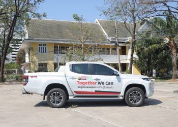 มิตซูบิชิจัดตั้ง ไทรทัน ตลาดเคลื่อนที่ ช่วยเหลือผู้ที่ได้รับผลกระทบจากโควิด-19