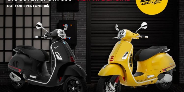 “Vespa GTS Super Sport 300 HPE” ใหม่ มาพร้อมขุมพลังที่แรงขึ้น 12%