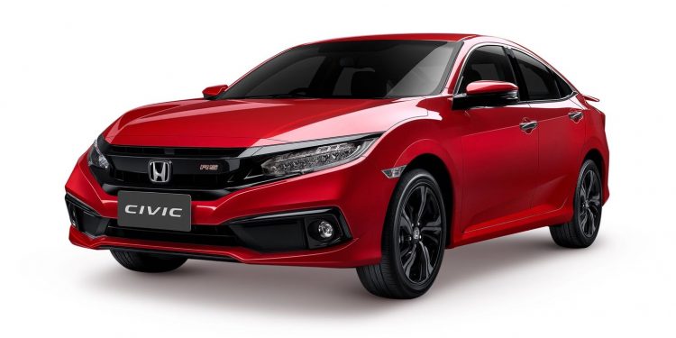 ฮอนด้า แนะนำ ซีวิค สีใหม่ สีแดงอิกไนต์ (Ignite Red) ในรุ่น TURBO RS