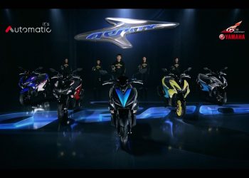 New YAMAHA AEROX 155 สีใหม่ พร้อมบุกตลาดออโตเมติกคลาส 150 ซีซี