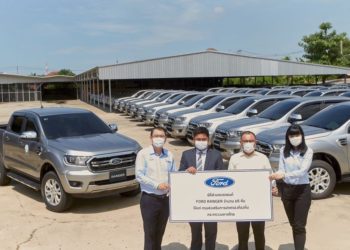 ฟอร์ดส่งมอบรถ  65 คัน ให้กรมส่งเสริมการปกครองท้องถิ่น กระทรวงมหาดไทย
