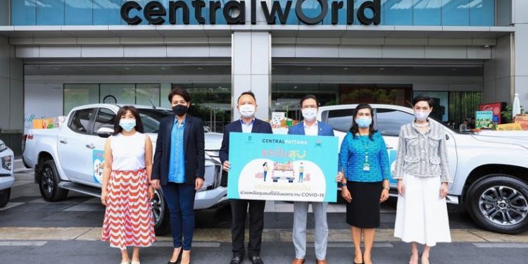 มิตซูบิชิร่วมกับพันธมิตรส่งขบวน “รถปันสุข” ร่วมบรรเทาผลกระทบจากโรคโควิด-19