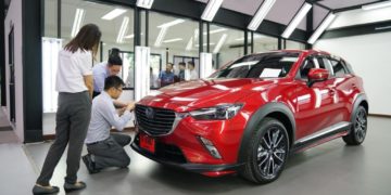 มาสด้ารุกหนักเปิดโชว์รูมใหม่อีก 10 แห่ง พร้อม ขยายศูนย์ซ่อมสีและตัวถังเพิ่มเป็น 52 แห่ง ครอบคลุมทั่วประเทศ