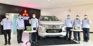 “มิตซูบิชิ มอเตอร์ส ช่วยหมอ ต่อชีวิต สู้ภัยโควิด-19” ดำเนินโครงการอย่างต่อเนื่อง