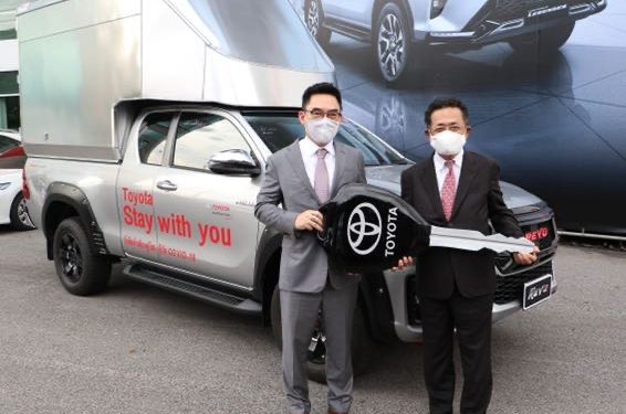 โตโยต้า ผนึกกำลัง กลุ่มทรู ช่วยเหลือผู้ที่ได้รับผลกระทบจาก COVID-19