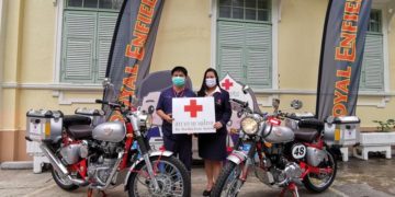 รอยัล เอนฟิลด์ สนับสนุนการต่อสู้โควิด-19 ในประเทศไทย