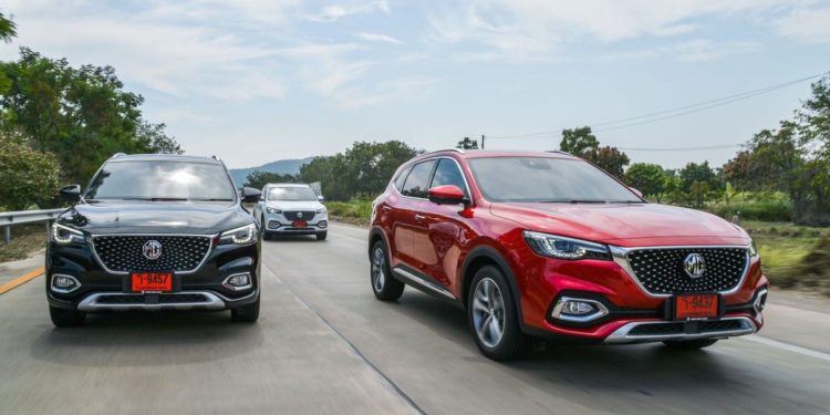 เอ็มจี ครองแชมป์ตลาดเอสยูวีในประเทศไทย ยอดขายรวม 6 เดือน 7,131 คัน