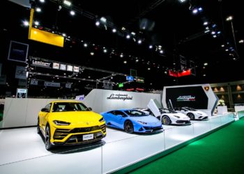 ลัมโบร์กินี อวดโฉมยนตรกรรมระดับโลกในงาน Motor Show 2020