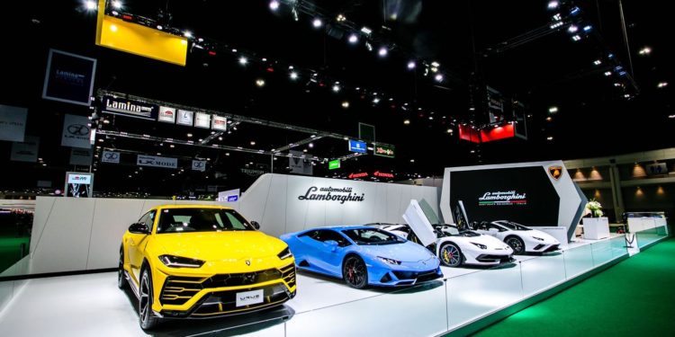 ลัมโบร์กินี อวดโฉมยนตรกรรมระดับโลกในงาน Motor Show 2020