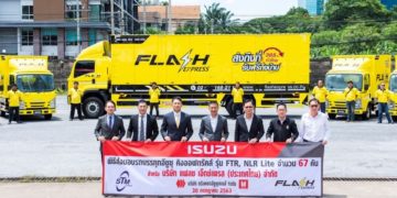 “แฟลช เอ็กซ์เพรส” เลือกใช้รถบรรทุก “อีซูซุ  คิงออฟทรัคส์” เพิ่มศักยภาพทางธุรกิจ