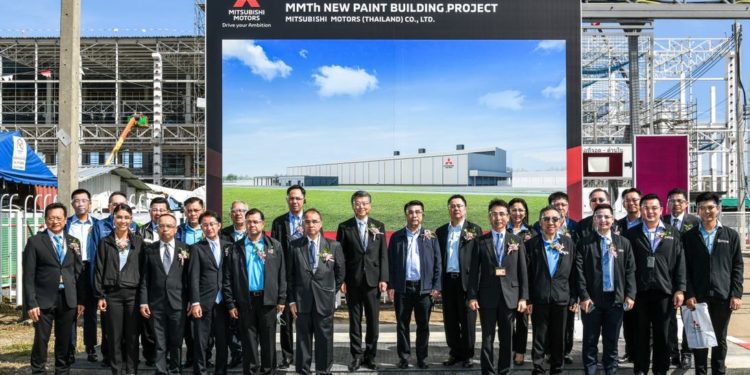 รมว.กระทรวงอุตสาหกรรมเยี่ยมชมความคืบหน้าแผนการลงทุนเพิ่มของ มิตซูบิชิ