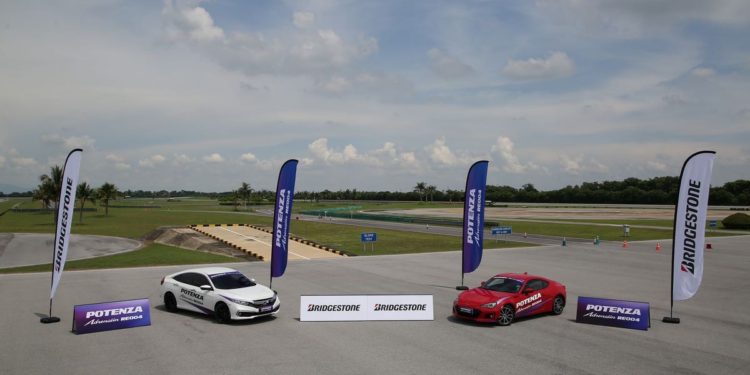 บริดจสโตนจัดทดสอบยางรุ่นใหม่ “POTENZA Adrenalin RE004”