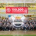 เอ็มจี ฉลองยอดการผลิตรถยนต์ในประเทศไทย ครบ 100,000 คัน