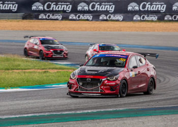 มาสด้า2 ผงาดคว้าแชมป์เรซแรกมาครอง ในศึกประลองความเร็ว Thailand Super Series 2020