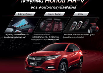 เจาะจุดเด่น Honda HR-V ยกระดับชีวิตกับทุกไลฟ์สไตล์