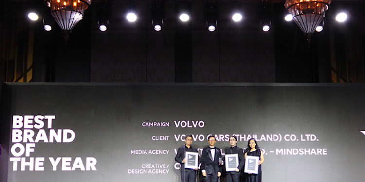 วอลโว่ คว้ารางวัล  “Best Brand of The Year 2020” จาก  ไลน์ คอร์เปอร์เรชั่น ประเทศไทย