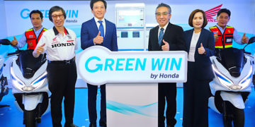 ครั้งแรกของฮอนด้ากับโครงการวินรถจักรยานยนต์ไฟฟ้า Green Win by Honda