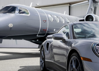 สัมผัสขีดสุดแห่งสมรรถนะทั้งบนท้องถนนจรดฟากฟ้า การจับมือกันระหว่างปอร์เช่ และ Embraer (เอ็มบราเออร์)