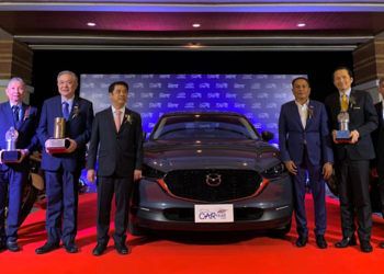 มาสด้า CX-30 สุดยอดรถยนต์แห่งปีคว้ารางวัลรถยนต์ยอดเยี่ยม