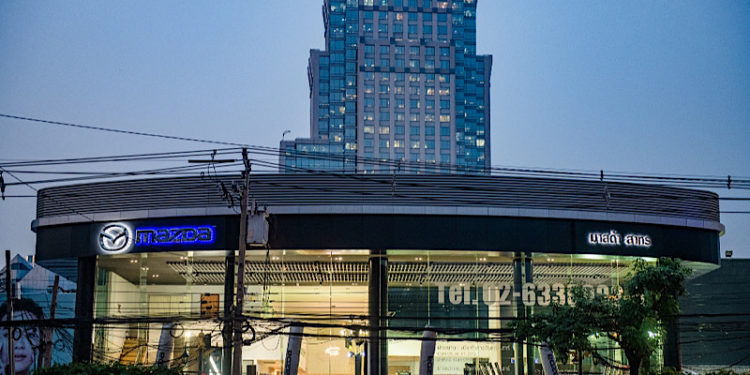 มาสด้าเจาะทำเลใจกลางกรุงเทพฯ ผุดอีกหนึ่งโชว์รูม “มาสด้า สาทร”