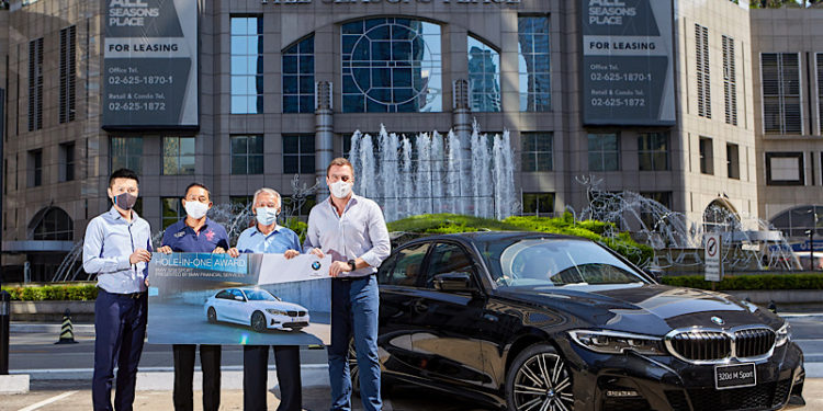 บีเอ็มดับเบิลยู มอบ 320d M Sport แก่สองนักกอล์ฟผู้ทำโฮล-อิน-วันในการแข่งขัน BMW Golf Cup International 2020 รอบคัดเลือก