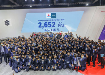 “ซูซูกิ” ปิดฉากปี 2020 สุดเร้าใจ ยอดจองมอเตอร์ เอ็กซ์โปร์ ทะลุเป้า 2,652 คัน