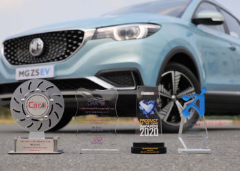 MG ZS EV รถยนต์พลังงานไฟฟ้า 100% ที่ได้รับความนิยมสูงสุด พร้อมกวาดรางวัลได้ถึง 4 รางวัล