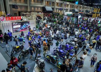 ยามาฮ่าฉลองยอดขาย 1,033 คัน ในงานมอเตอร์เอ็กซ์โป 2020