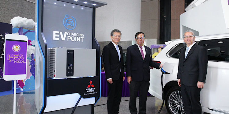 กฟภ. จับมือ มิตซูบิชิ และเดลต้า ยกระดับการชาร์จรถยนต์ไฟฟ้าทั่วไทย