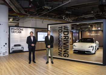 ปอร์เช่ เปิดตัวนิทรรศการ “#DrivingTomorrow” ณ สนามบิน Changi ประเทศ สิงคโปร์