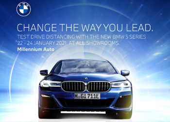มิลเลนเนียม ออโต้ พร้อมให้ลูกค้าได้ทดลองขับ The New BMW 5 Series ในวันที่ 22-24 มกราคม ที่โชว์รูมทุกสาขา
