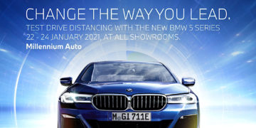 มิลเลนเนียม ออโต้ พร้อมให้ลูกค้าได้ทดลองขับ The New BMW 5 Series ในวันที่ 22-24 มกราคม ที่โชว์รูมทุกสาขา