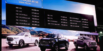 เปิดตัว ALL-NEW MAZDA BT-50 ปิกอัพดีไซน์หรูสไตล์เอสยูวี