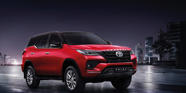 โตโยต้า มอบสิทธิพิเศษ ชุดแต่ง “Pride Package II” สำหรับฟอร์จูนเนอร์ รุ่นมาตรฐานทุกรุ่น