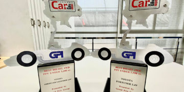 ฟอร์จูนเนอร์ คว้า 2 รางวัล Car of The Year 2021