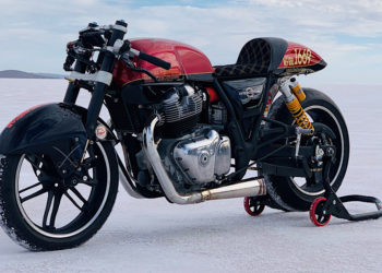 รอยัล เอนฟิลด์ อินเตอร์เซปเตอร์ 650 ทำลายสถิติใหม่บนสนามแข่ง