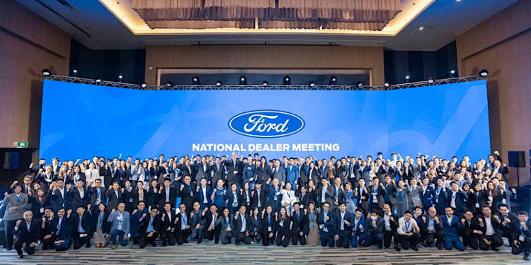 ฟอร์ดจัดประชุมใหญ่ผู้จำหน่ายทั่วประเทศแถลงนโยบาย มุ่งสร้างการเติบโตธุรกิจ พร้อมยกระดับการบริการลูกค้า