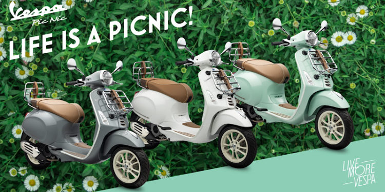 เปลี่ยนวันที่แสนธรรมดาให้กลายเป็นแฮปปี้โมเมนต์ กับ… VESPA PRIMAVERA 150 i-Get ABS PIC NIC EDITION