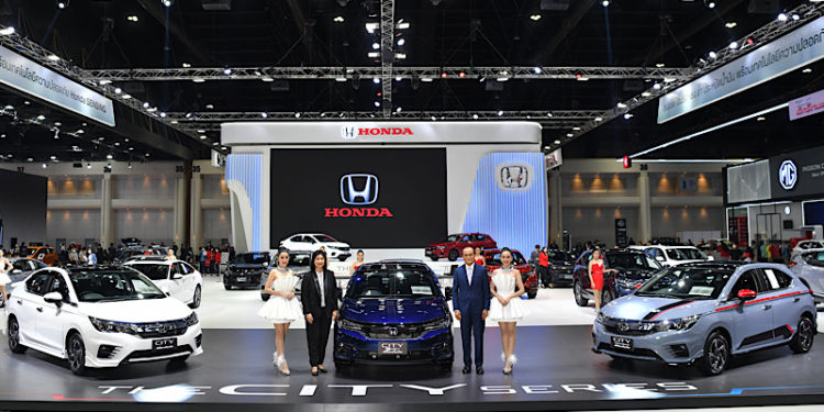 ฮอนด้า ชูไฮไลต์ “เดอะ ซิตี้ ซีรีส์” ในงานมอเตอร์โชว์ พร้อมข้อเสนอโดนใจ แคมเปญ Honda Big Smile
