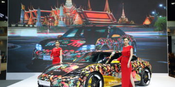 ปอร์เช่นำเสนออัตลักษณ์ความเป็นไทย บนยนตรกรรมสปอร์ตไฟฟ้าไทคานน์
