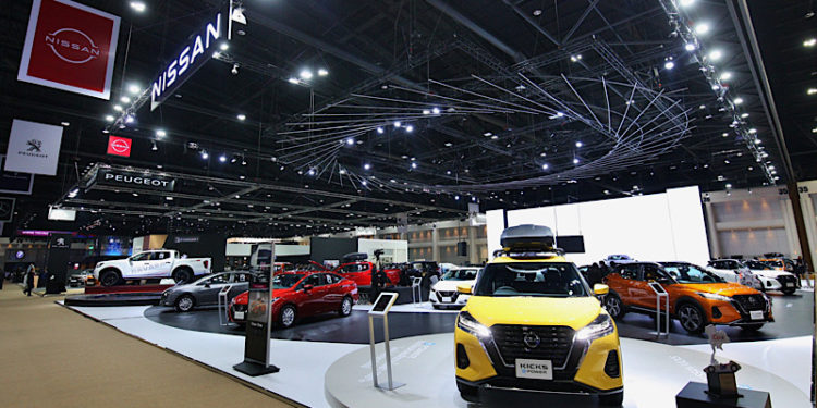 นิสสัน ประเทศไทย จัดแสดงรถยนต์นิสสันรุ่นล่าสุด ตอบโจทย์ทุกการขับขี่