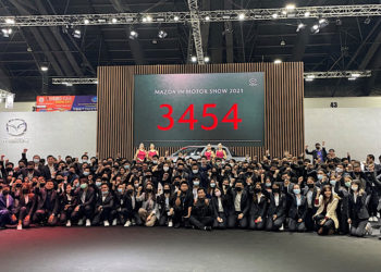 มาสด้าเผยมอเตอร์โชว์ปีนี้สุดคึกคักกวาดยอดจองทะลุกว่า 3.5 พันคัน