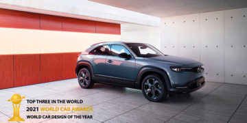 MAZDA MX-30 พิชิต TOP 3 WORLD CAR DESIGN OF THE YEAR2021  